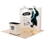 Curved Popup Display (10 ft.) printing