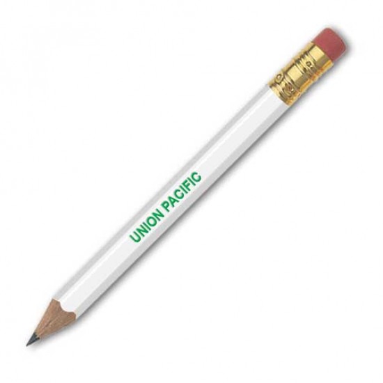 Golf HEX Pencil With Eraser printing