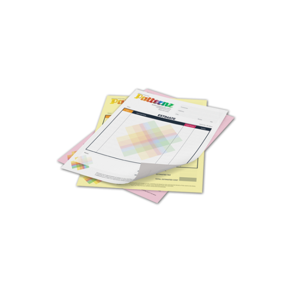 8.5x5.5 NCR Forms printing