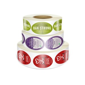 Oval Roll Labels Oval Roll Labels