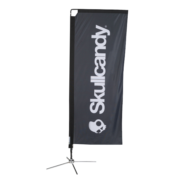 Rectangle Promotional Flags printing