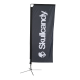 Rectangle Promotional Flags printing